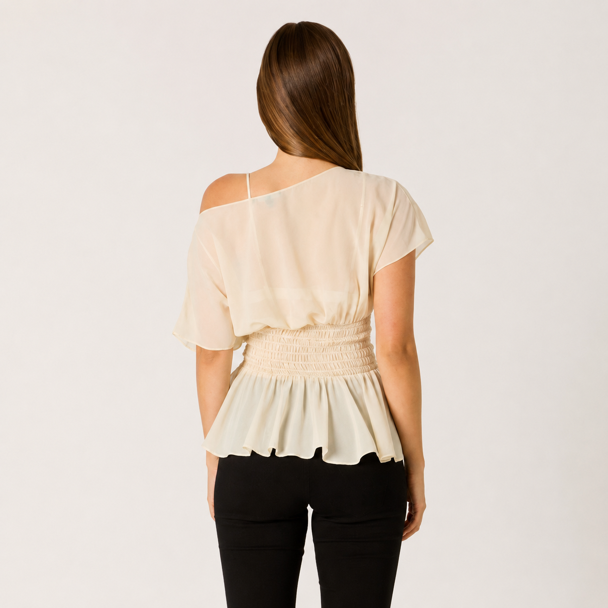 Sheer Vanilla Top