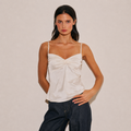 Woven Satin Top