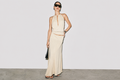 Halter Bias-cut Maxi Set