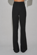 Ladies Woven Flare Leg Pants