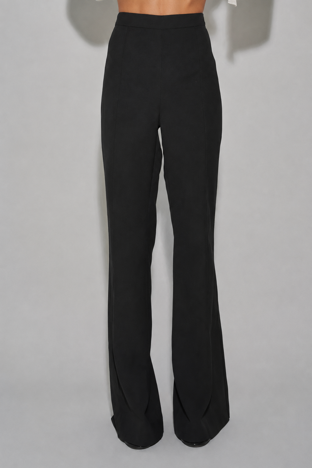 Ladies Woven Flare Leg Pants