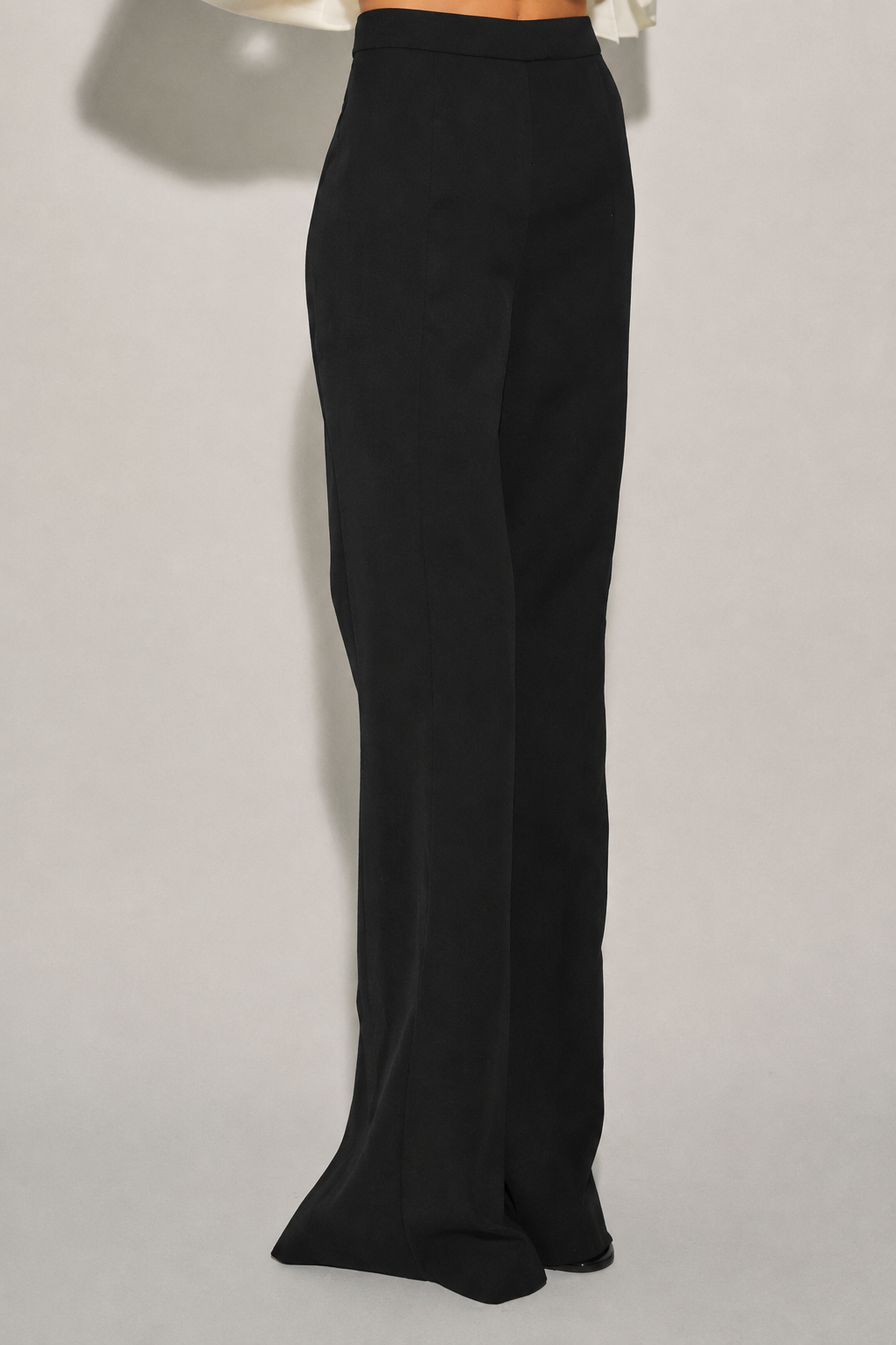 Ladies Woven Flare Leg Pants