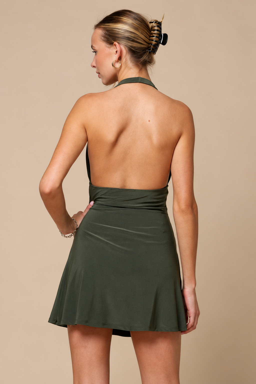 Halter Mini Dress